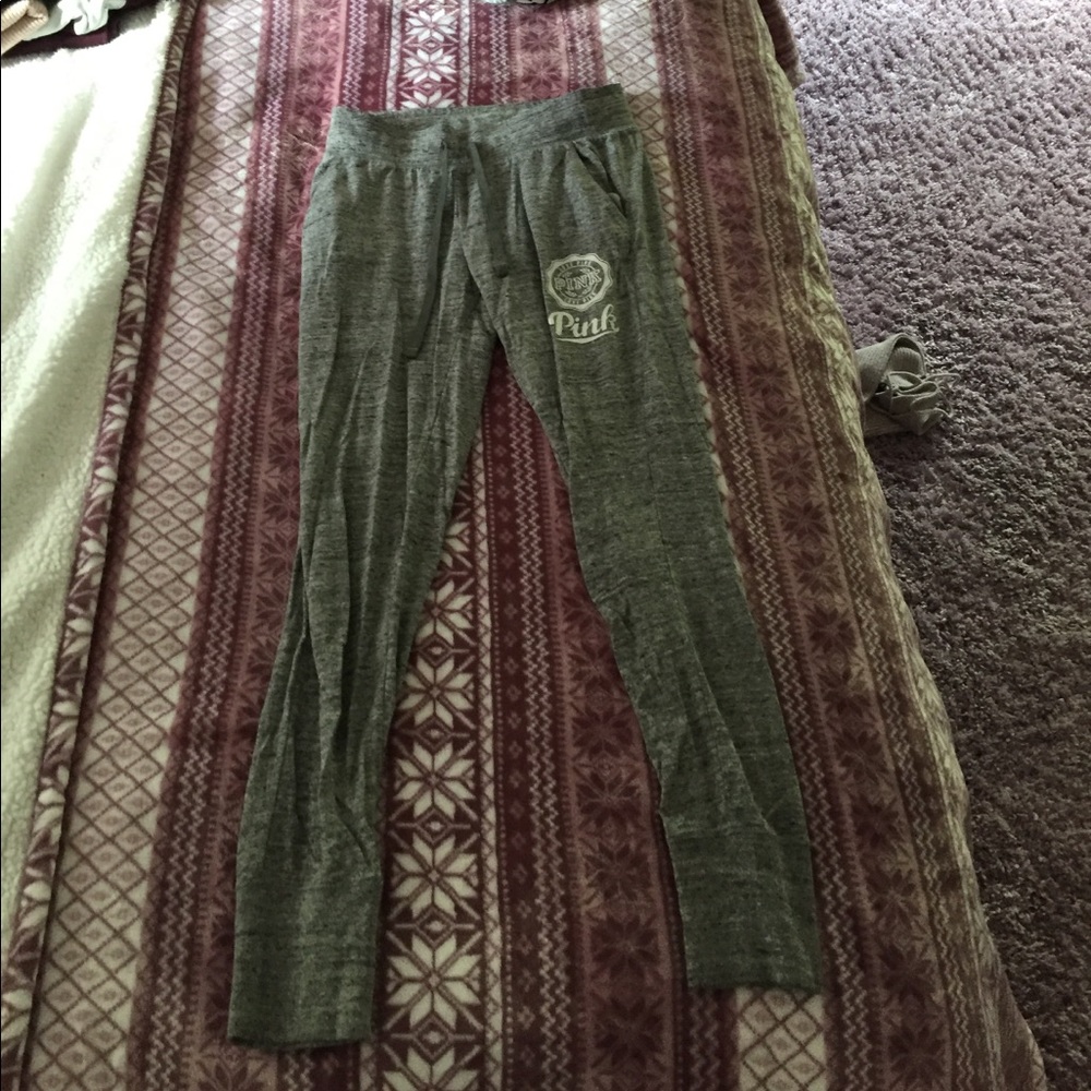 PINK VS Gray sweatpants